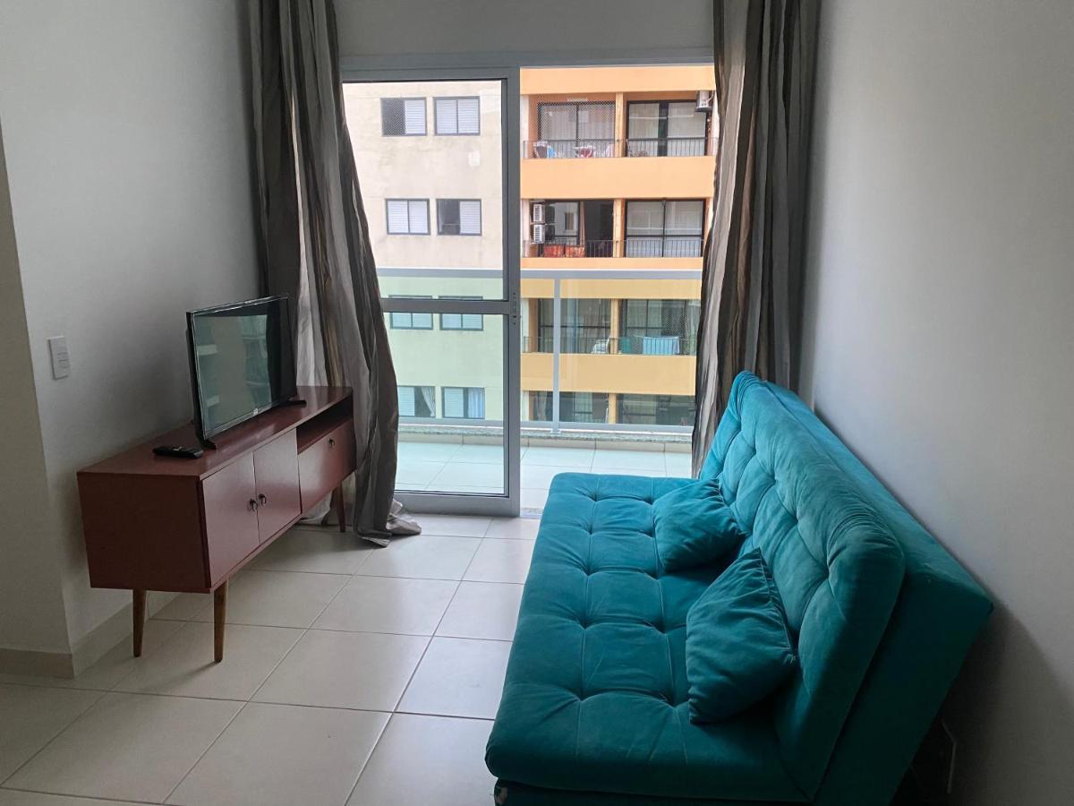 Apartamento encantador com piscina Apartment Guaruja Bagian luar foto